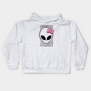 Pretty alien Kids Hoodie